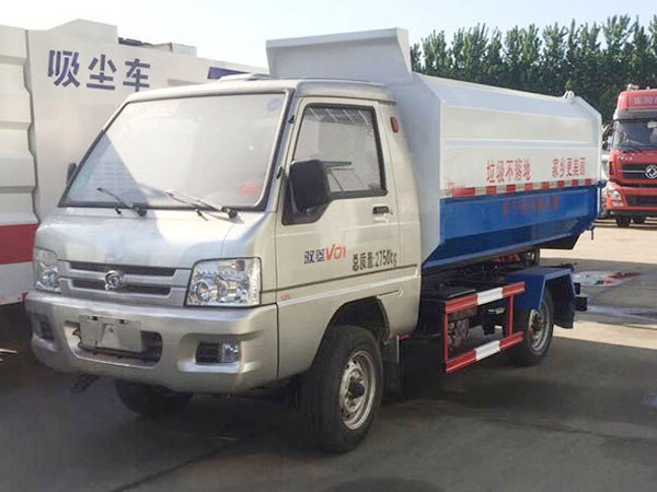 小型掛桶式垃圾車，垃圾清運(yùn)車廠家