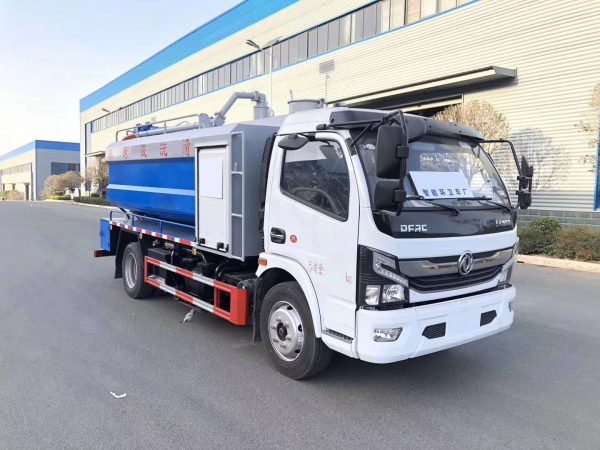 東風(fēng)K7凱普特3水/8噸污 11噸清洗吸污車-盈通11方清洗吸污車