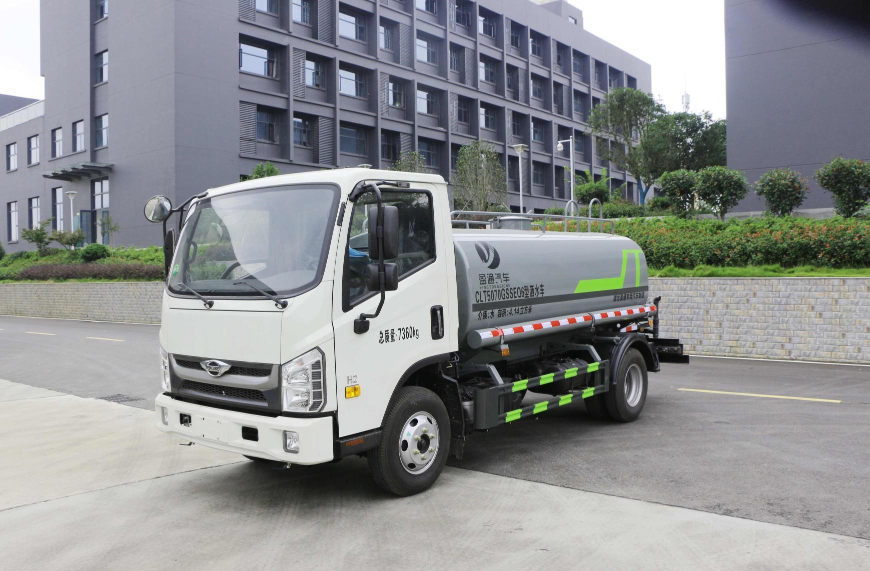 5方福田H2全柴115灑水車(chē)