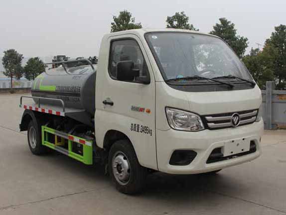 藍(lán)牌福田2方吸糞車(chē)-小型吸糞車(chē)價(jià)格
