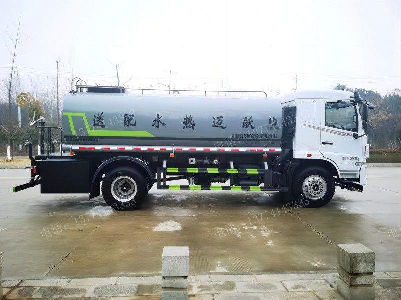 東風(fēng)華神15噸熱水配送車(chē)-湖北盈通保溫?zé)崴捃?chē)